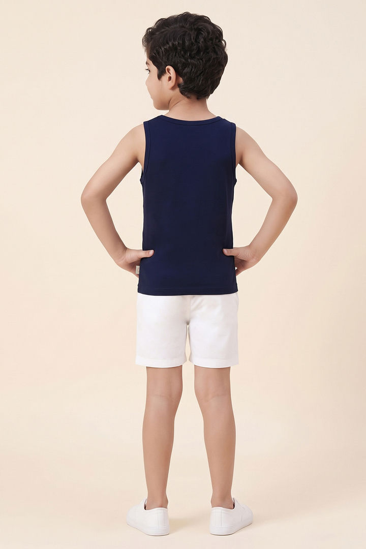 Lee Cooper Boys Printed Vest (Pack of 2) - Multicolor — image 4